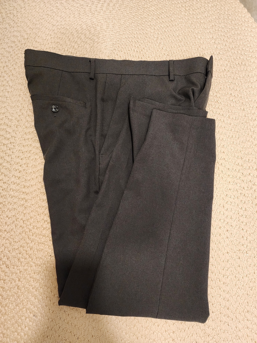 Kenneth Cole Reaction Men's Gray Dress Pants